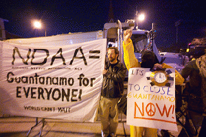 From flickr.com/photos/38908037@N02/6688112373/: NDAA and Guantanamo Protest From flickr.com/photos/38908037@N02/6688112373/: NDAA and Guantanamo Protest